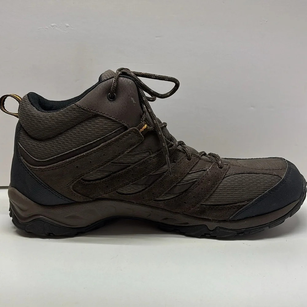COLUMBIA PLAINS BUTTE MID WATERPROOF HIKING SHOES SIZE 14 EXCELLENT CONDITION